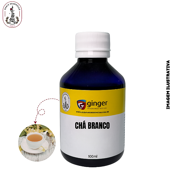 Essência Chá Branco Ginger - 100ml