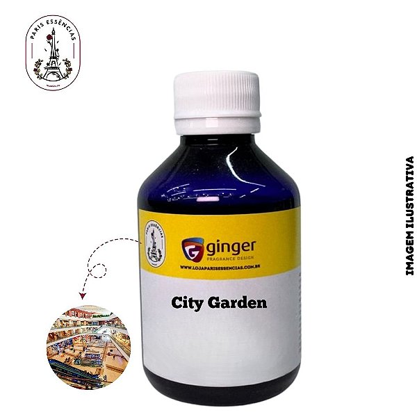 Essência City Garden Ginger - 100ml