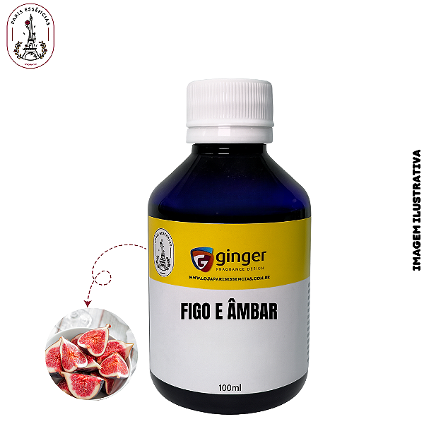 Essência Figo e Âmbar Ginger - 100ml
