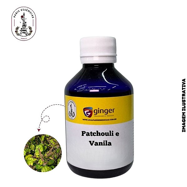 Essência Patchouli e Vanilla Ginger - 100ml