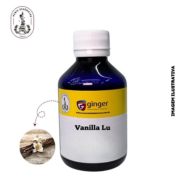Essência Vanilla Lu Ginger - 100ml