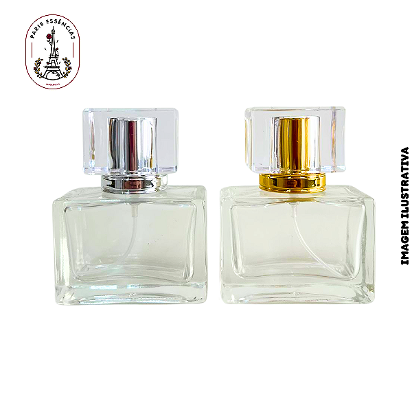 Porta Perfume Quadrado 30ml - (un)
