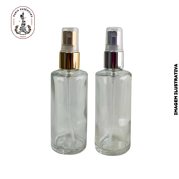 Vidro Laque 60ml c/ Spray Luxo - (un)