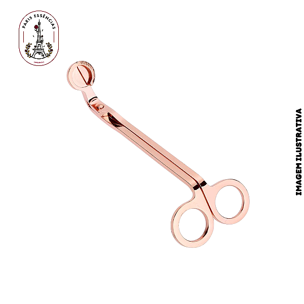 Tesoura Aparador de Pavio Rose - (un)