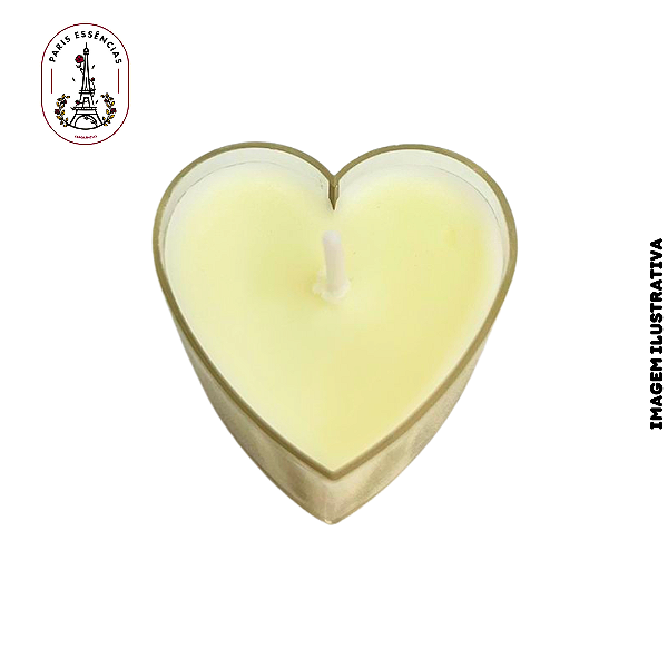 Jogo de Velas Decorativa Coração - 7UND