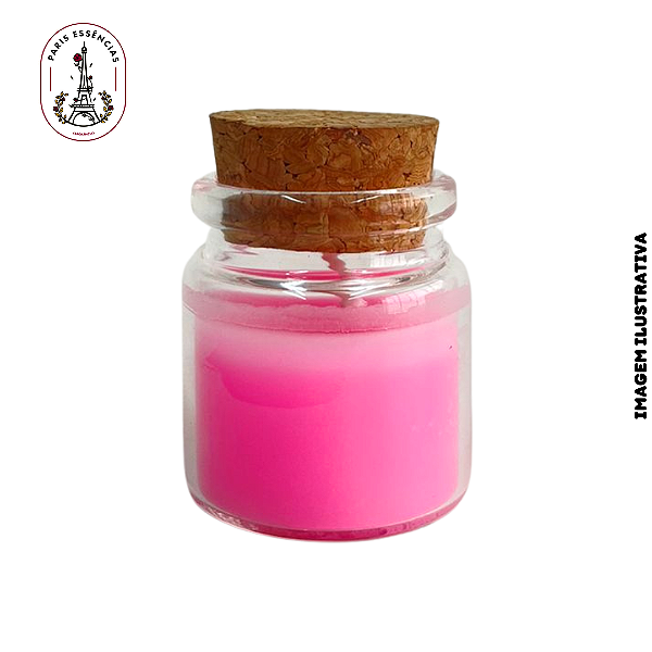 Mini Vela Perfumada Rosa - (un)