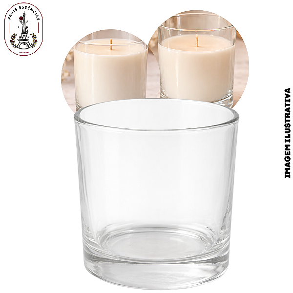 Copo p/ Vela10x10cm 500ml - (UN)