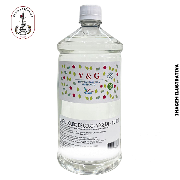Lauril Líquido de Coco Vegetal - 1LITRO