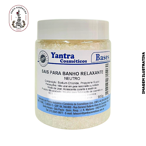 Sais para Banho Relaxante Neutro - 900g