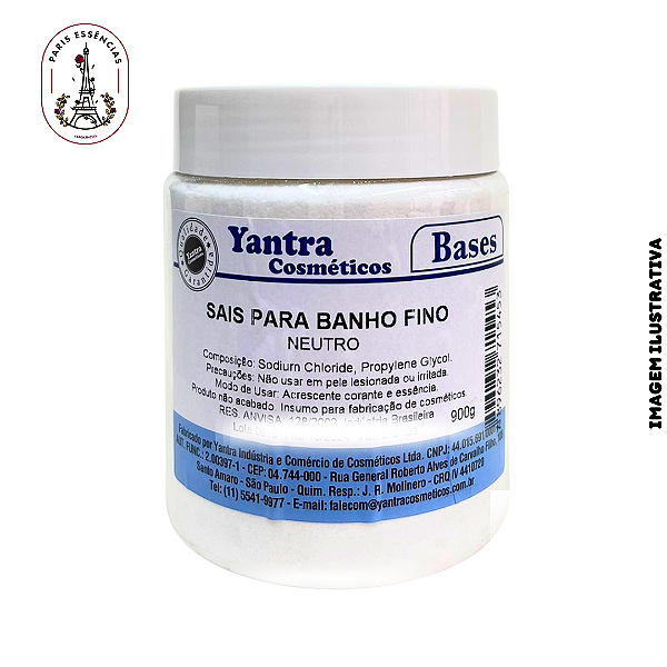 Sais para Banho Fino Neutro - 900g
