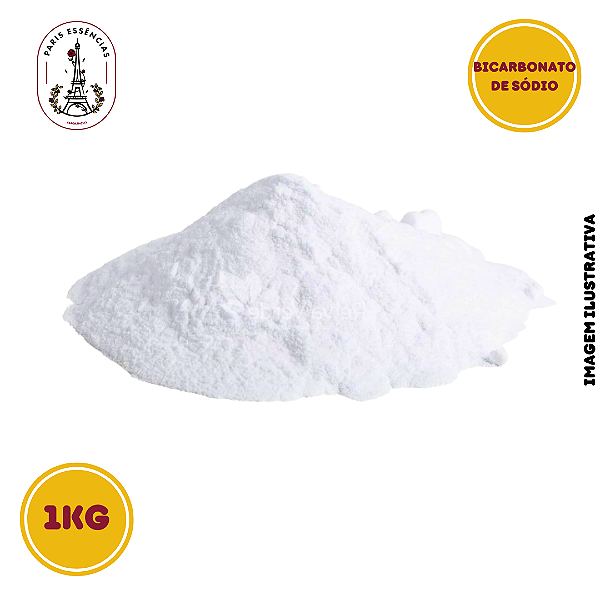 Bicarbonato de Sódio 1kg - Uso Cosmético