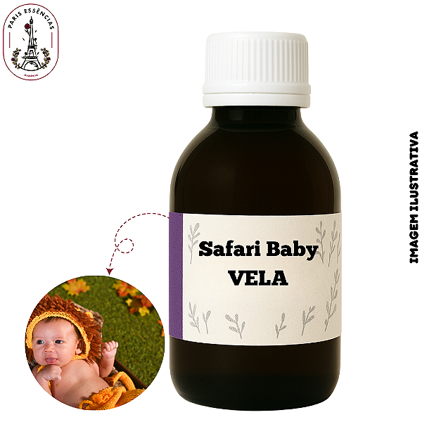 Essência para Vela Safari Baby (100ml)