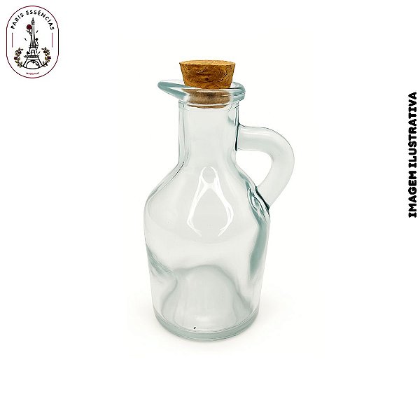 Mini Garrafa Galheteiro c/ Tampa Rolha 100ml - (un)