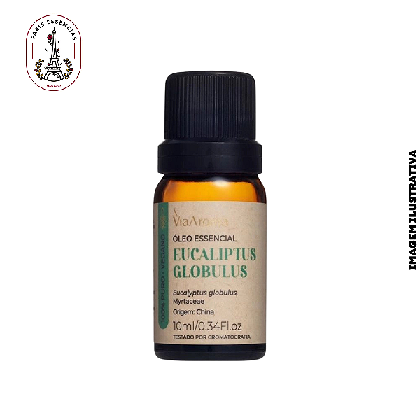 Óleo Essencial Eucalipto Globolus  Via Aroma - 10ml