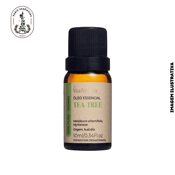 Óleo Essencial Tea/Tree Melaleuca Via Aroma - 10ml