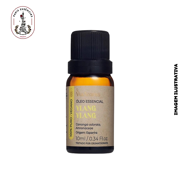Óleo Essencial Ylang Ylang Via Aroma - 10ml