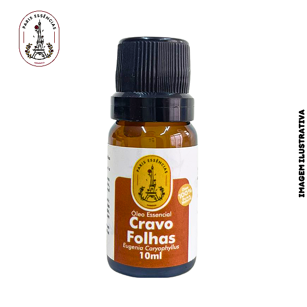 Óleo Essencial Cravo e Folhas Paris - 10ml