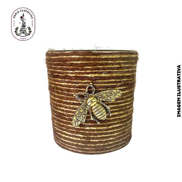 Vaso Decorativo em Vidro p/ vela 200ML