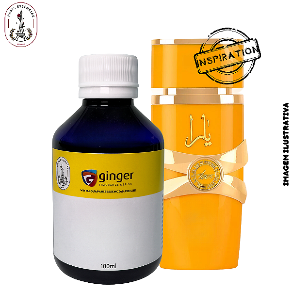 Essência Perfumaria fina Árabe MERMAID YELLOW (F) - 100ml