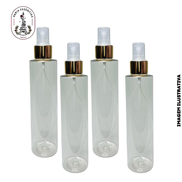 Kit C/ 4 Frascos Pet Tampa Spray Luxo 200ml
