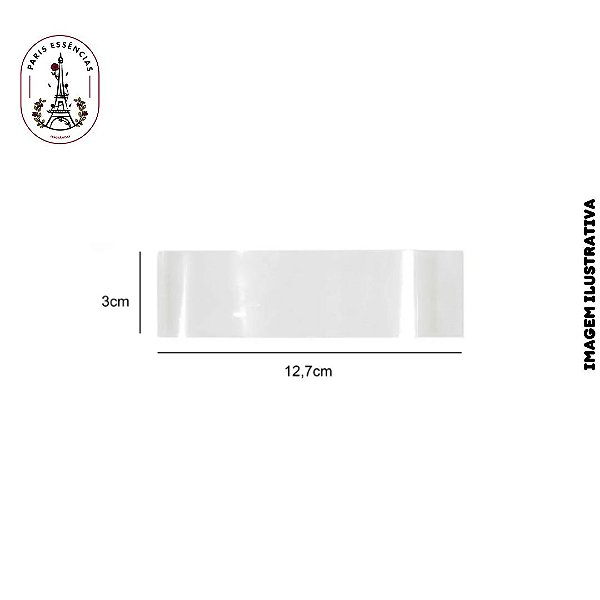 Lacre Termo Encolhível C/100 UN – 12,7x3cm Copo Whisky