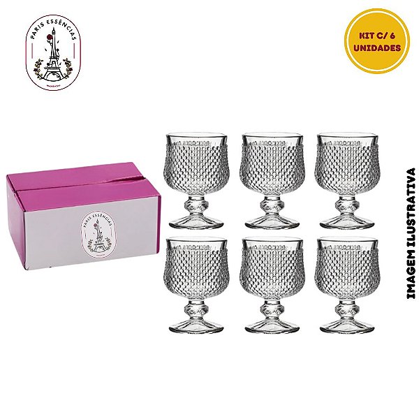 Kit Mini Taça 40ml - 6 unidades