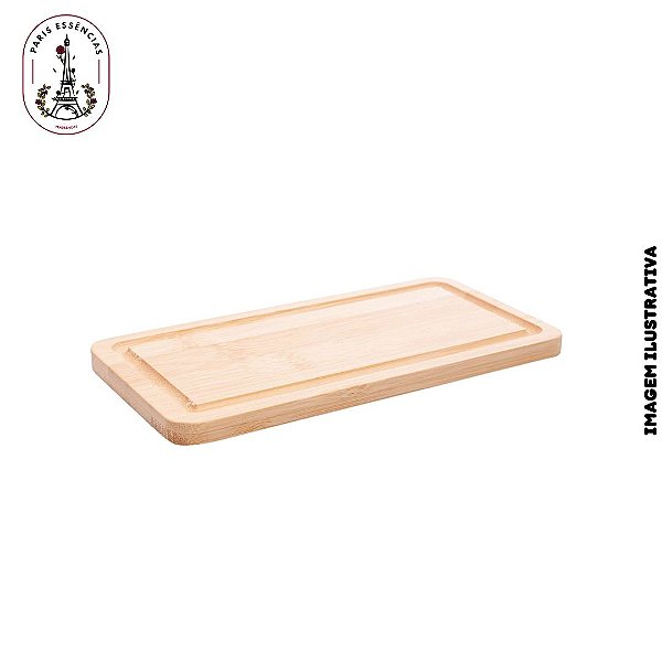 Tábua de Bambu  20cm x 10cm x 1cm