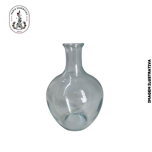 Mini Vaso De Vidro Dec. Moringa 210ml