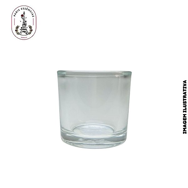 Castiçal de Vidro p/ Vela 100ml