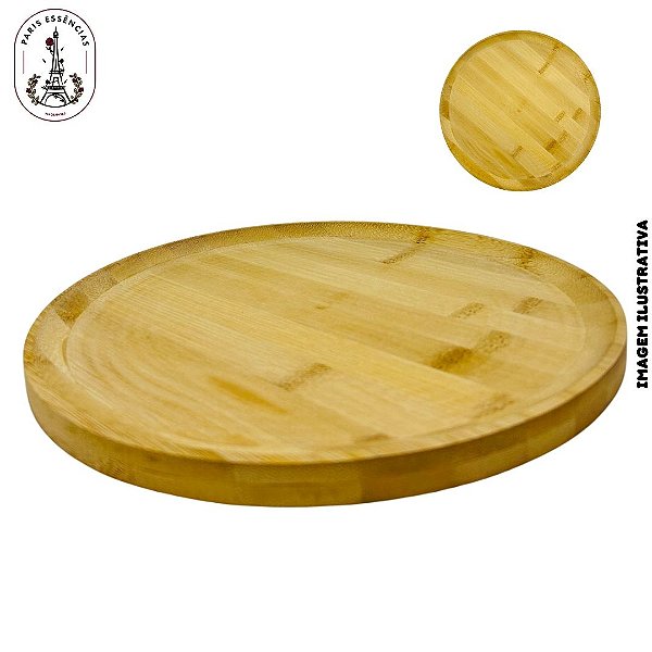 Prato de Bambu 27cm