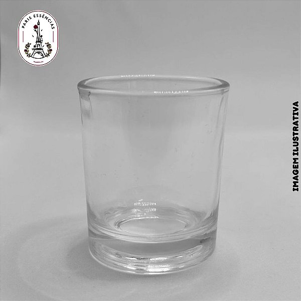 Copo de Vidro Para Vela 80ML