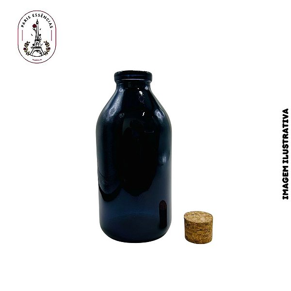 Vidro Penicilina Preto - 350ML