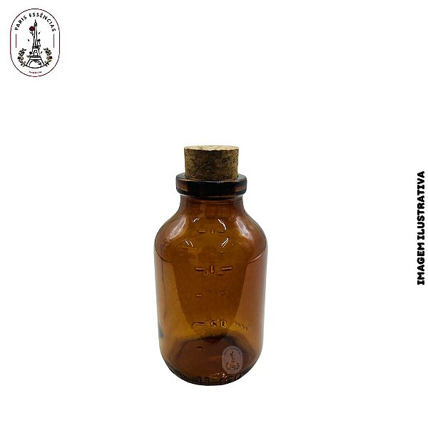 Vidro Penicilina Âmbar  - 120ml