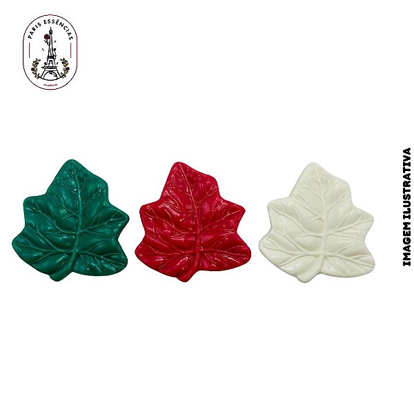 Kit c/ 10 Sabonetes Formato de Folha