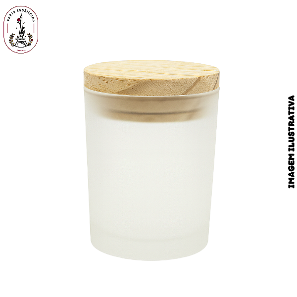 Copo Para Vela Fosco C/ Tampa - 60ML