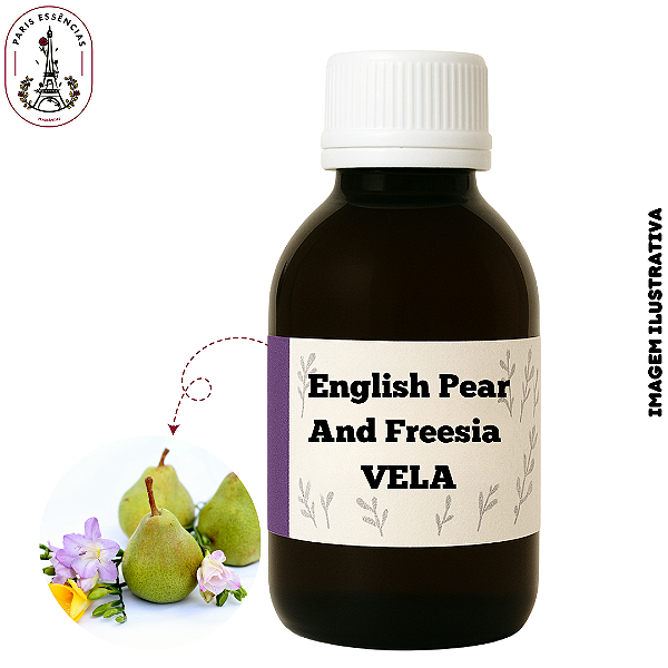 Essência para Vela English Pear And Freesia (100ml)