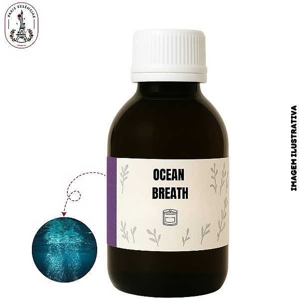 Essência para Vela Ocean Breath - 100ml