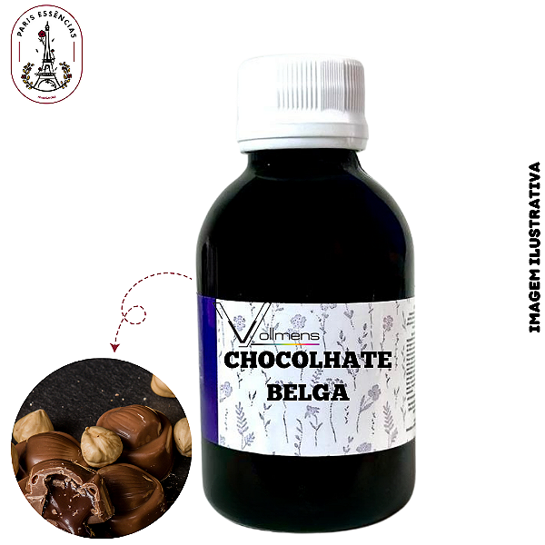 Essência para Vela Chocolate Belga Vollmens (100ml)