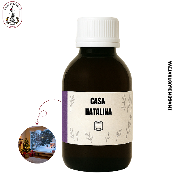 Essência para Vela Casa Natalina - 100ml