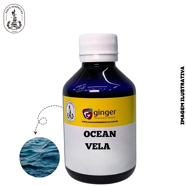 Essência para Vela Ocean Ginger (100ml)