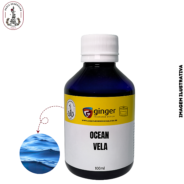 Essência para Vela Ocean Ginger - (100ml)