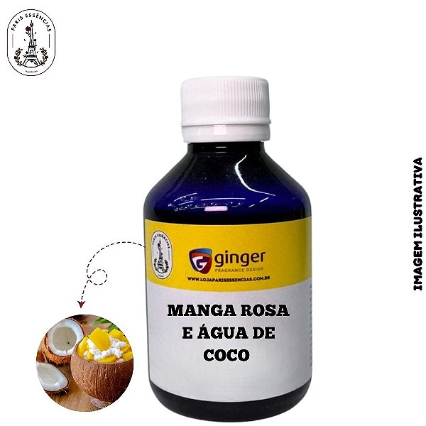 Essência Manga Rosa e Água de Coco Ginger - 100ml