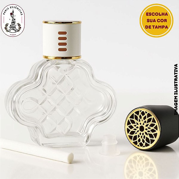 Vidro Difusor 250ml Cristal com Tampa Âncora - un