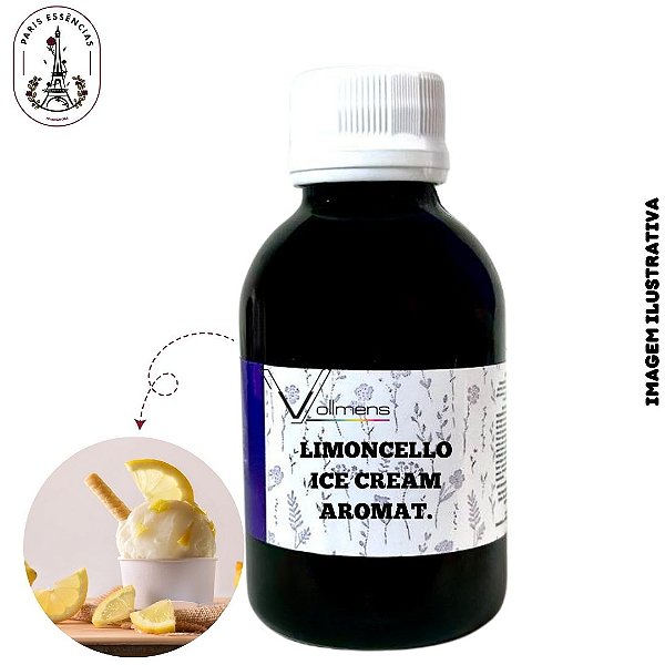 Essência para Aromatizador Limoncello Ice Cream Vollmens (100ml)