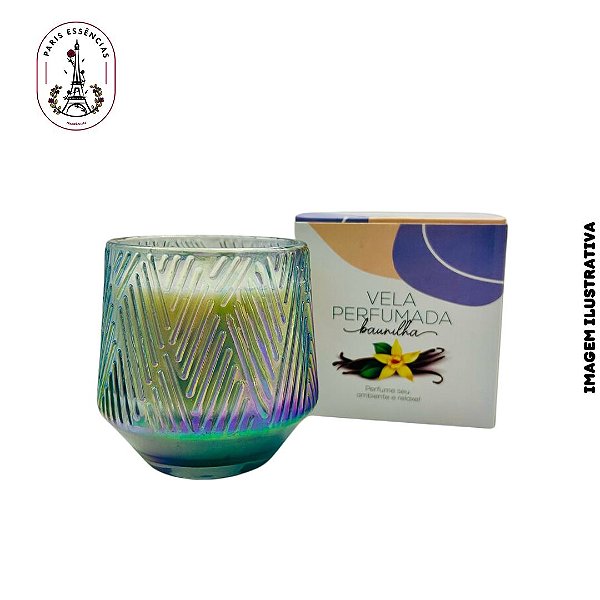 Vela Perfumada C/ Copo luxo  Furta Cor