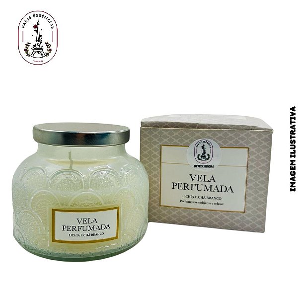 Pote Luxo C/ Vela Perfumada