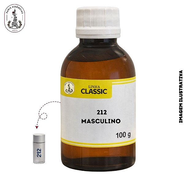 Essência 212 Masculino Linha Classic - 100g
