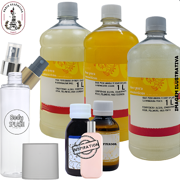 Kit Body Splash Corporal Iluminador - Limne