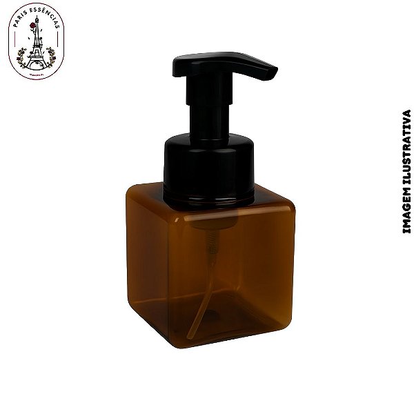 Frasco Espumador Sabonete Plástico Âmbar  - 250ml