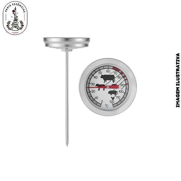 Termômetro Culinário Analógico - 1 Unidade